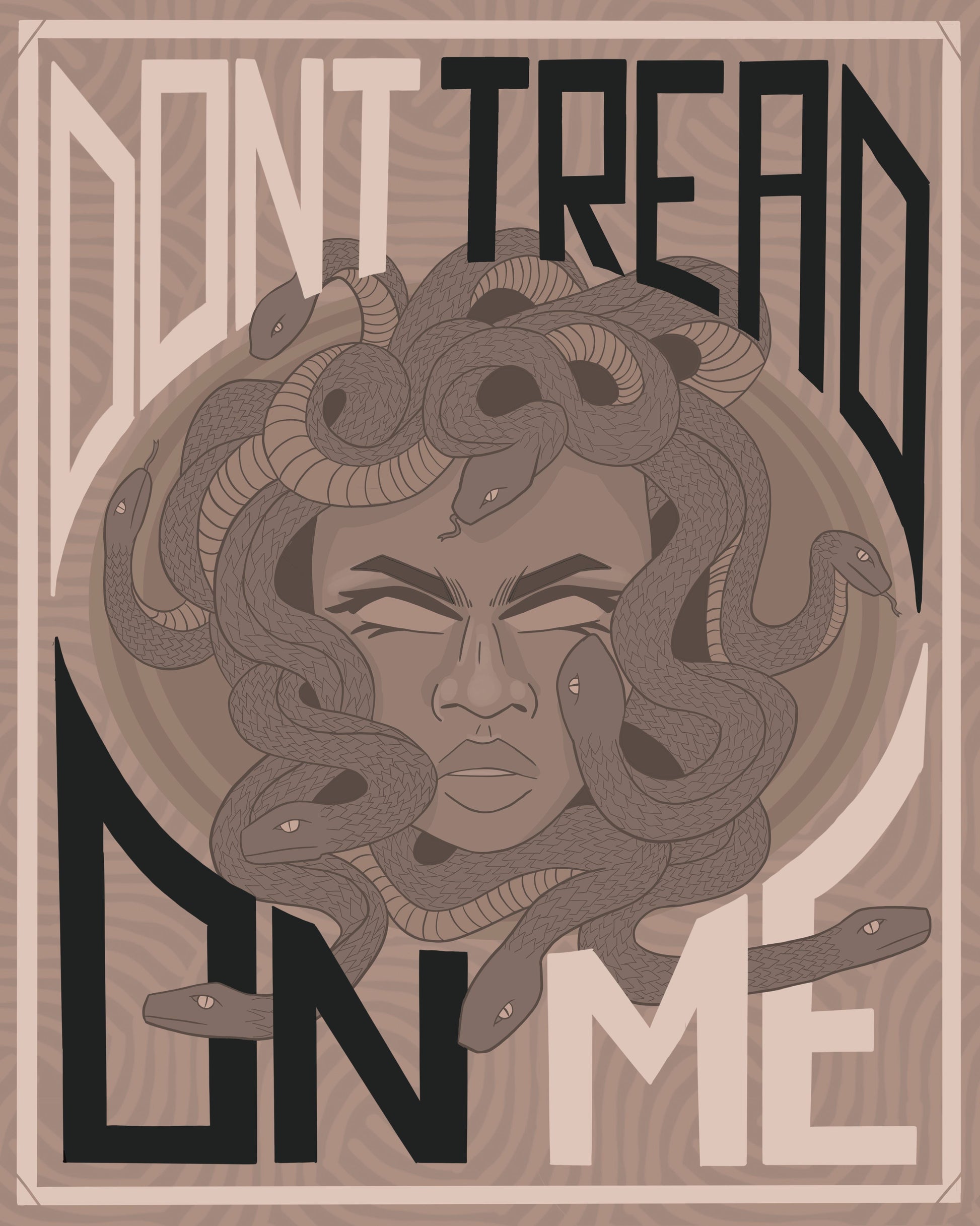 Don't Tread On Me Poster Print